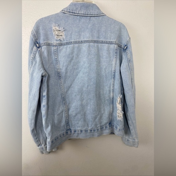 Pacsun Women's Distressed Blue talla L - Picture 10 of 10